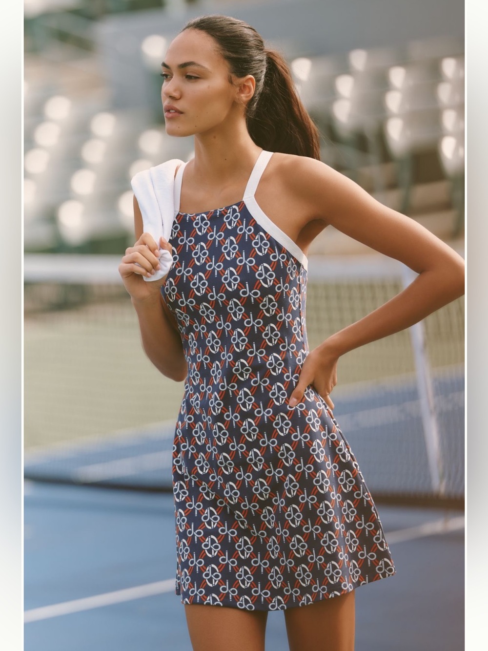 Anthropologie Daily Practice Crossback Mini Dress
